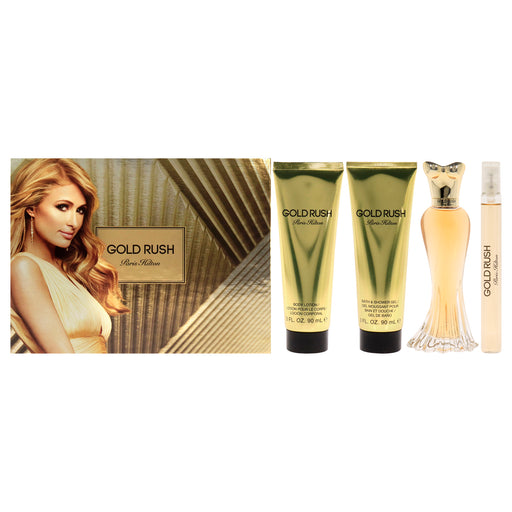 Paris Hilton Gold Rush Women's Eau De Parfum Gift Set