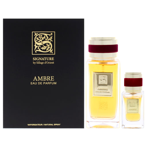 Sillage Dorient Amber Men's Eau De Parfum Gift Set