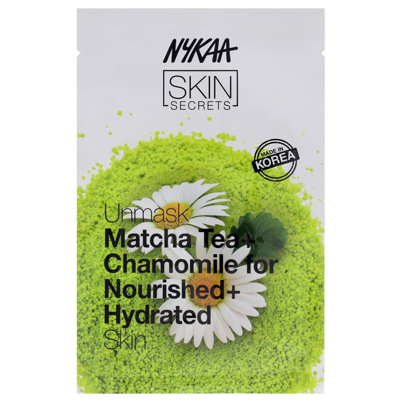 Nykaa Naturals Skin Secrets Sheet Mask Matcha Tea And Chamomile Women's Gift Set