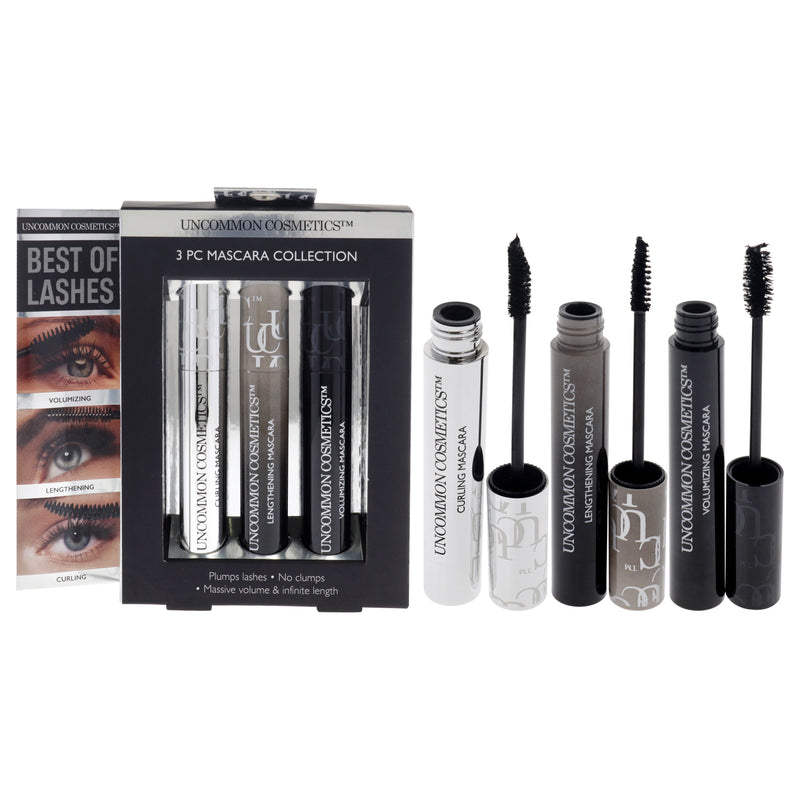 Uncommon Cosmetics Best Of Lashes Mascara Collection Women's Gift Set