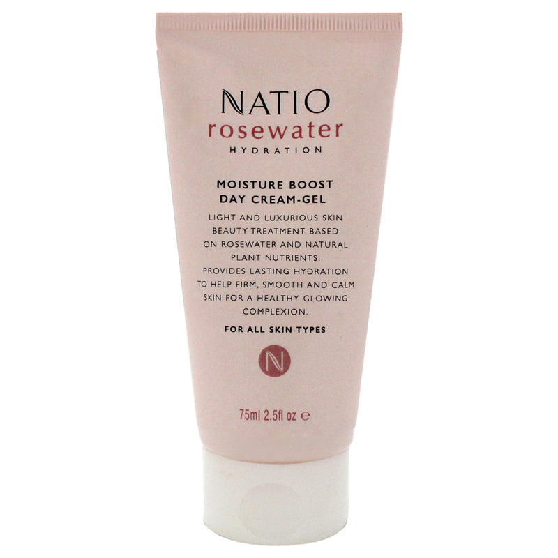 Natio Rosewater Moisture Boost Day Cream-Gel