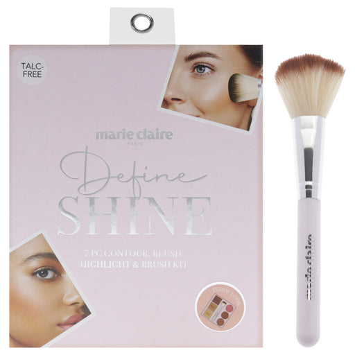 Marie Claire Define Shine Face Palette Women's Gift Set