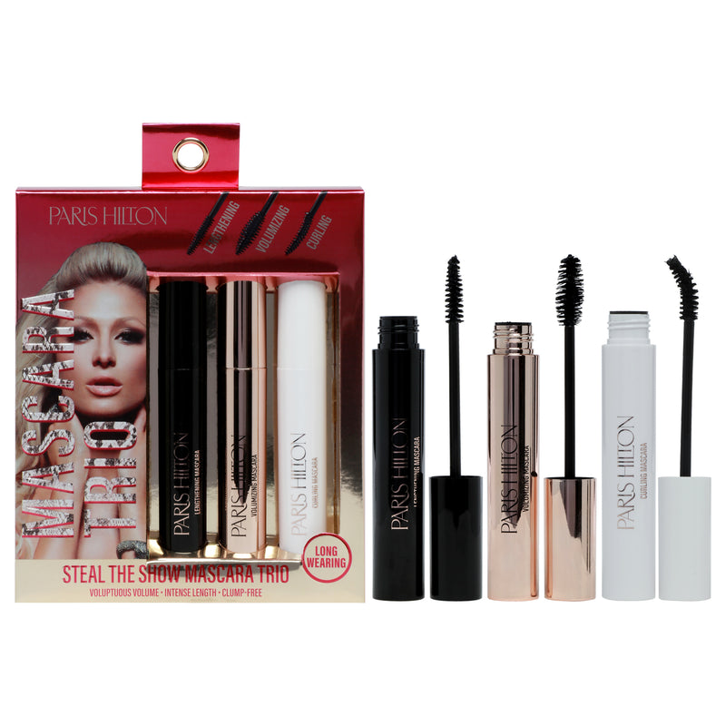 Paris Hilton Cosmetics Steal The Show Mascara Trio Women's Gift Set