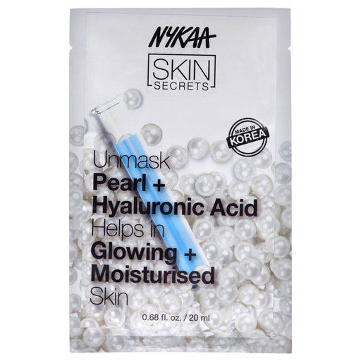 Nykaa Naturals Skin Secrets Sheet Mask Pearl And Hyaluronic Acid Women's Gift Set