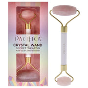 Pacifica Crystal Wand Rose Quartz Facial Roller Women's Gift Set