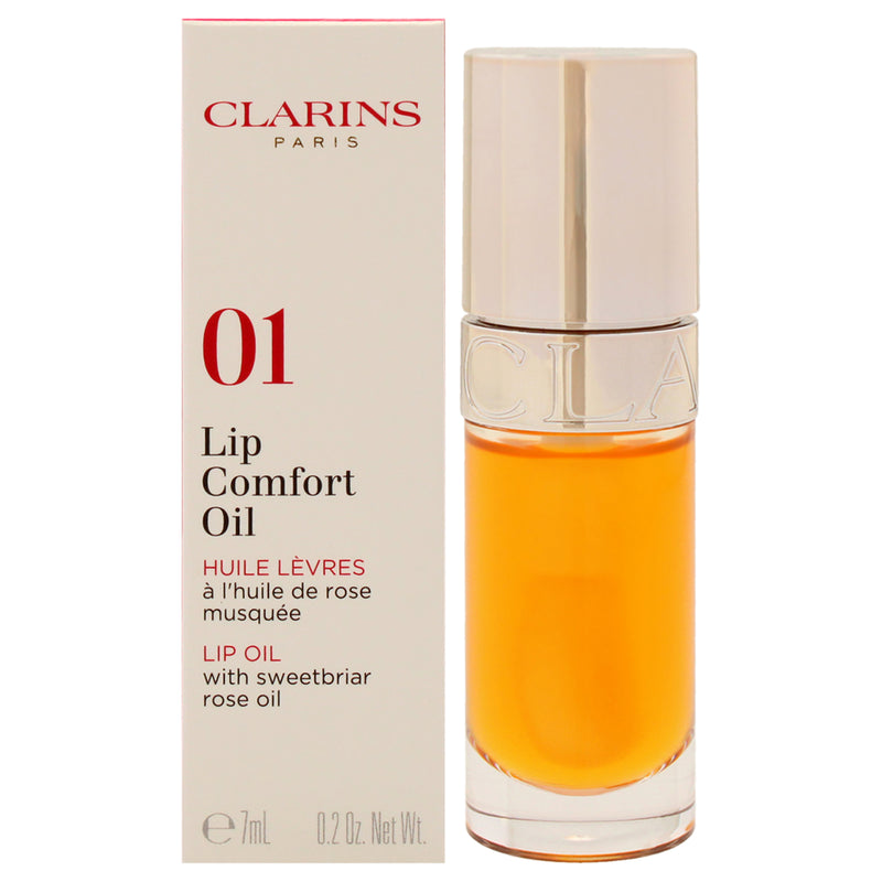 Clarins Lip Comfort Oil 01 Honey