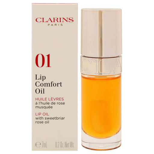 Clarins Lip Comfort Oil 01 Honey