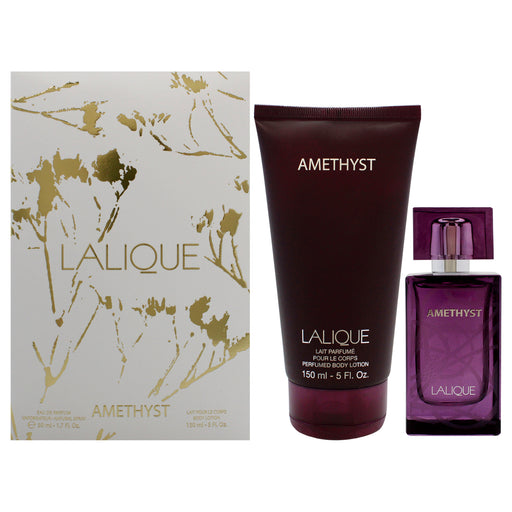 Lalique Amethyst Women's Eau De Parfum Gift Set