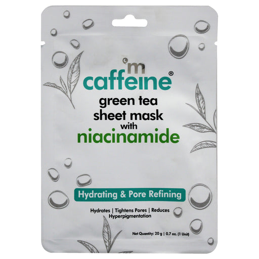 Mcaffeine Green Tea Sheet Mask With Niacinamide