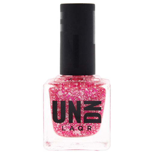 Undn Vegan Nail Polish 0206 Pink-White Splatter