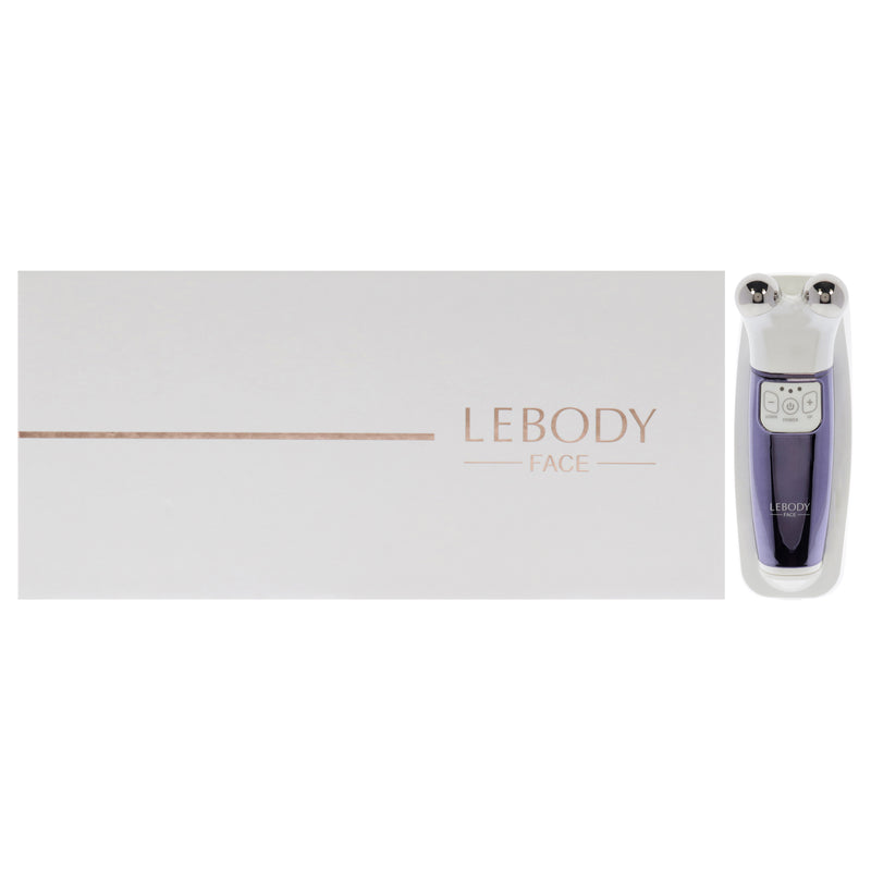 Lebody Face Facial Toning Device Purple Women's Gift Set