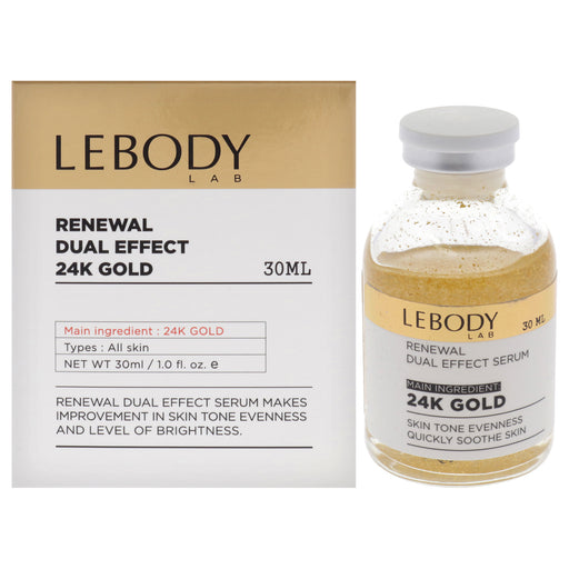 Lebody Lab Renewal Dual Effect Serum 24k Gold