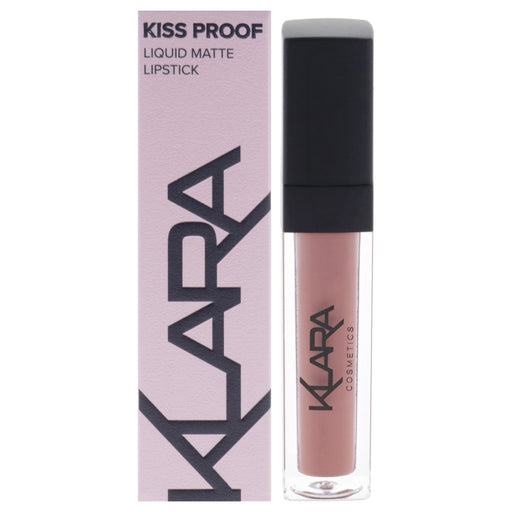 Klara Kiss Proof Liquid Matte Lipstick 15 Totally Nude