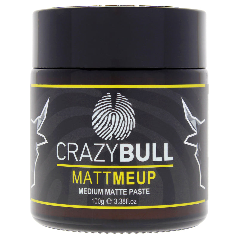Crazy Bull Hair Mattmeup Paste Medium Matte for Men