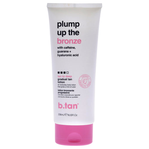 B.tan Plump Up The Bronze Gradual Tan Lotion Tan To Deep