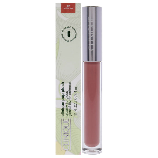 Clinique Pop Plush Creamy Lip Gloss 02 Chiffon Pop