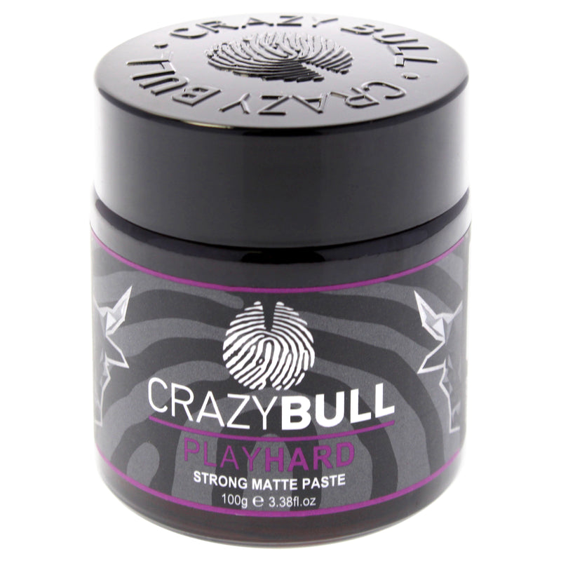 Crazy Bull Hair Play Hard Paste Strong Matte for Men