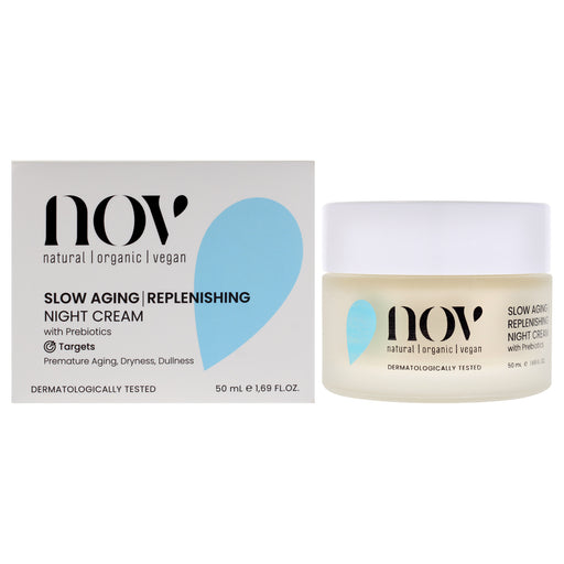 Nov Natural Organic Vegan Slow Aging Repleshing Night Cream