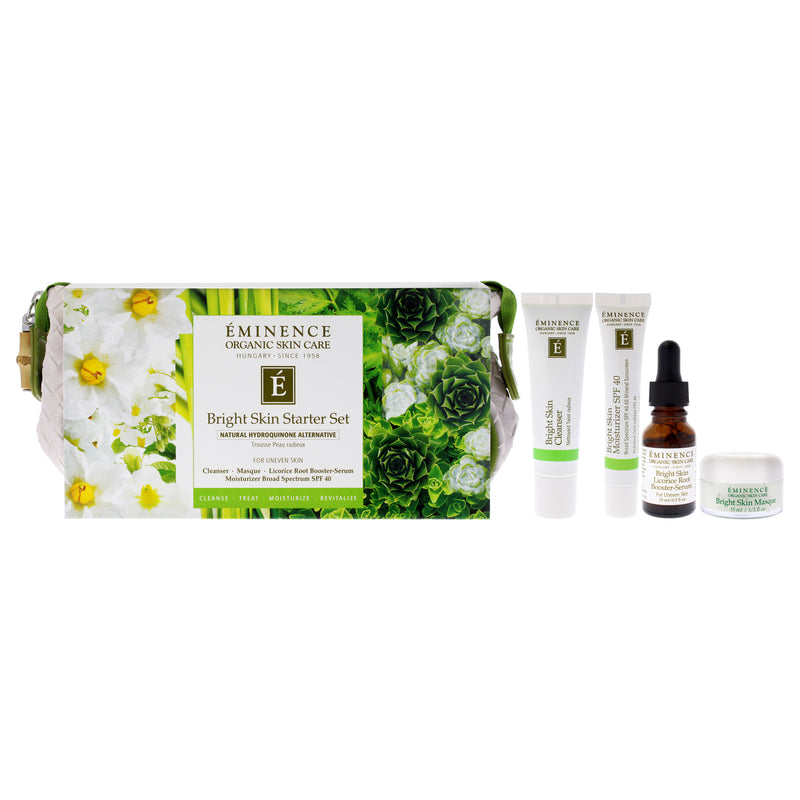 Eminence Bright Skin Starter Unisex Gift Set