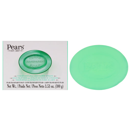 Pears Pure And Gentle With Glycerin And Lemon Flower Extracts Gr