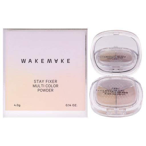 Wakemake Stay Fixer Multi Color Powder 02 Light Skin