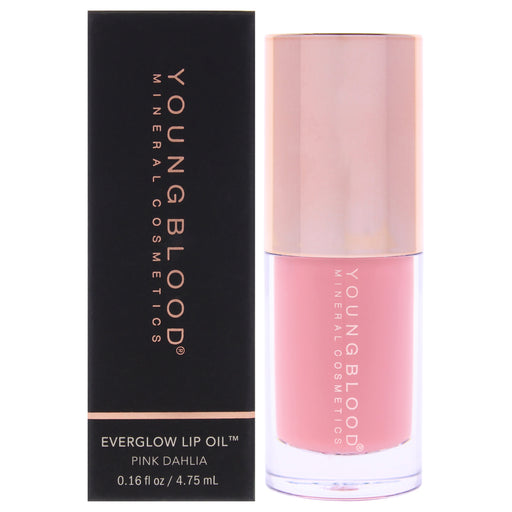 Youngblood Everglow Lip Oil Pink Dahlia