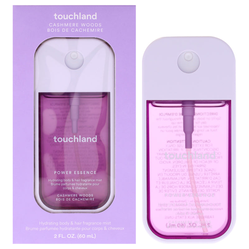 Touchland Power Essence Hydrating Body And Hair Fragrance Mist Cashm Unisex Fragrance Mist