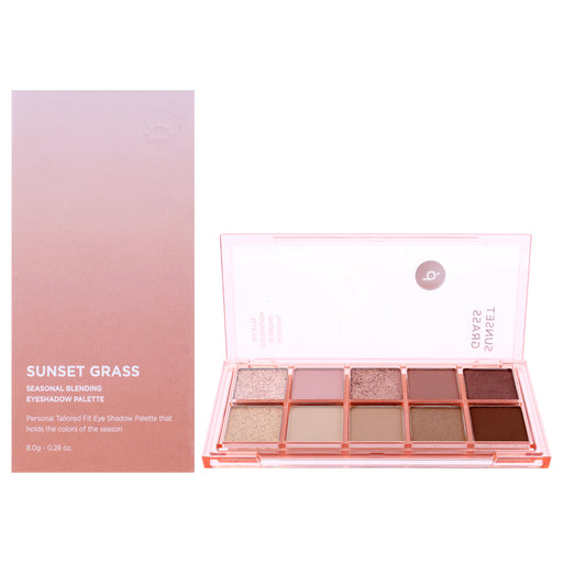 Peach C Seasonal Blending Eyeshadow Palette 01 Sunset Grass