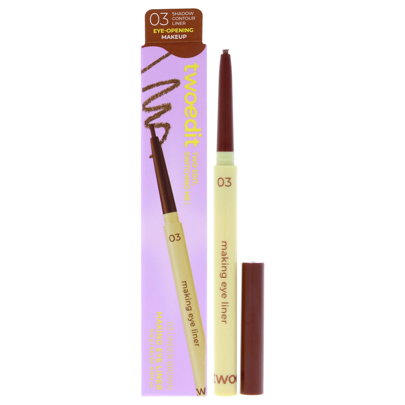 Two Edit Making Eye Liner 03 Under Brown