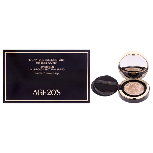 Age20s Signature Essence Pact Intense Cover SPF 50 Plus 21n Vanil
