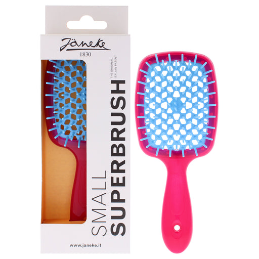 Janeke Small Bicolor Superbrush Pink With Blue Unisex Gift Set