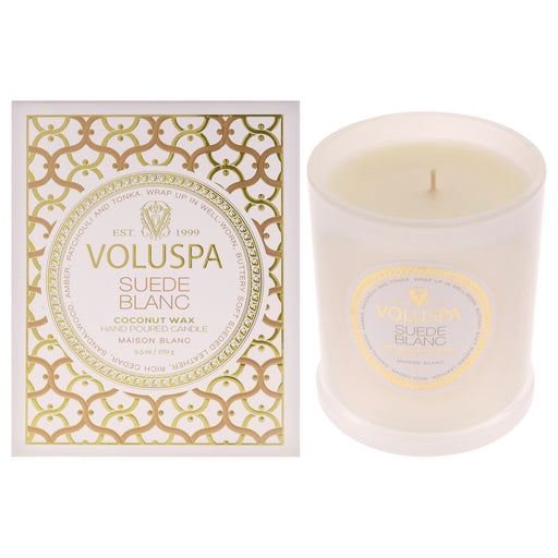 Voluspa Maison Blanc Collection Classic Suede Blanc Unisex Fragrance