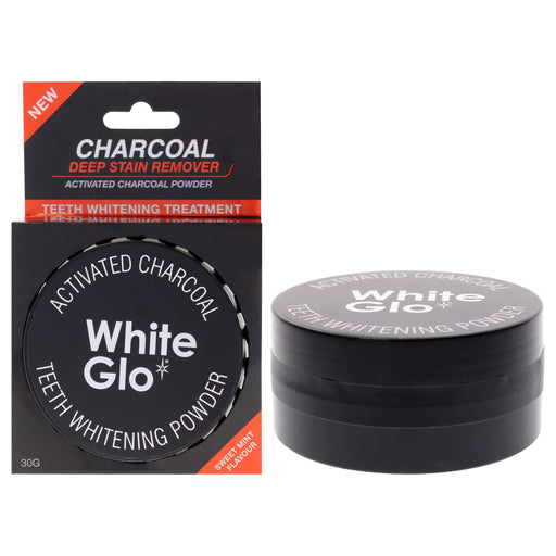 White Glo Activated Charcoal Teeth Whitening Powder Sweet Mint