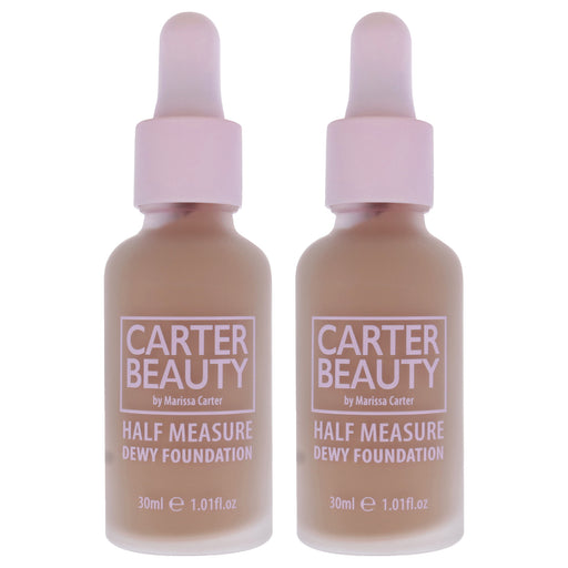 Carter Beauty Half Measure Dewy Foundation Caramel Chew Pack Of 2