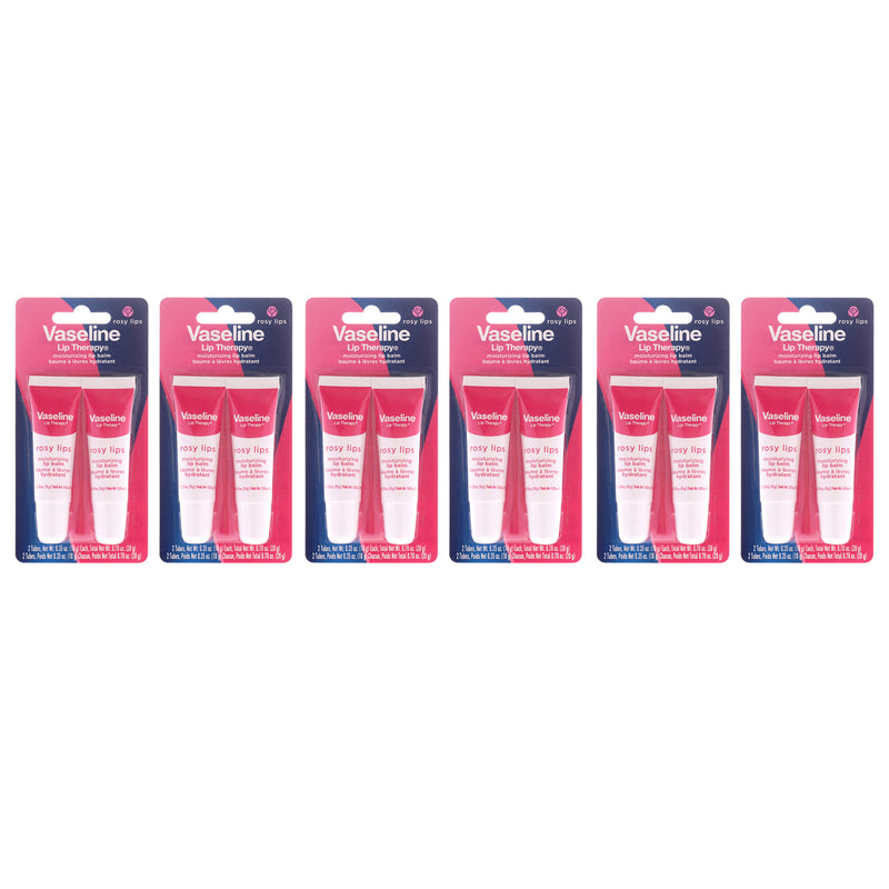 Vaseline Lip Therapy Rosy Lips Pack Of 12