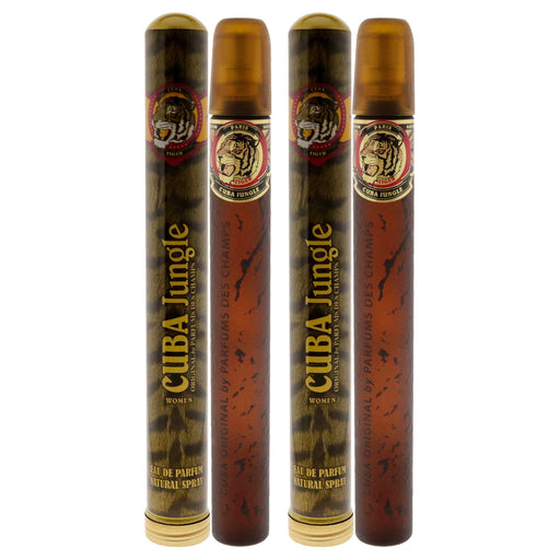 Cuba Jungle Tiger Pack Of 2 Women's Eau De Parfum
