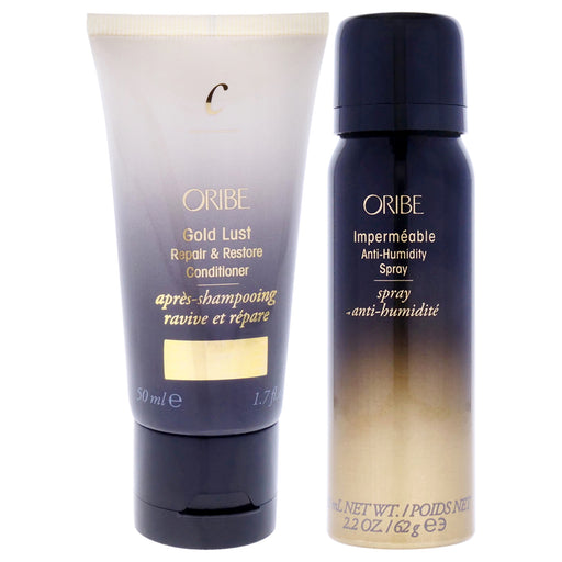 Oribe Impermeable Anti-Humidity And Gold Lust Repair And Res Unisex Gift Set