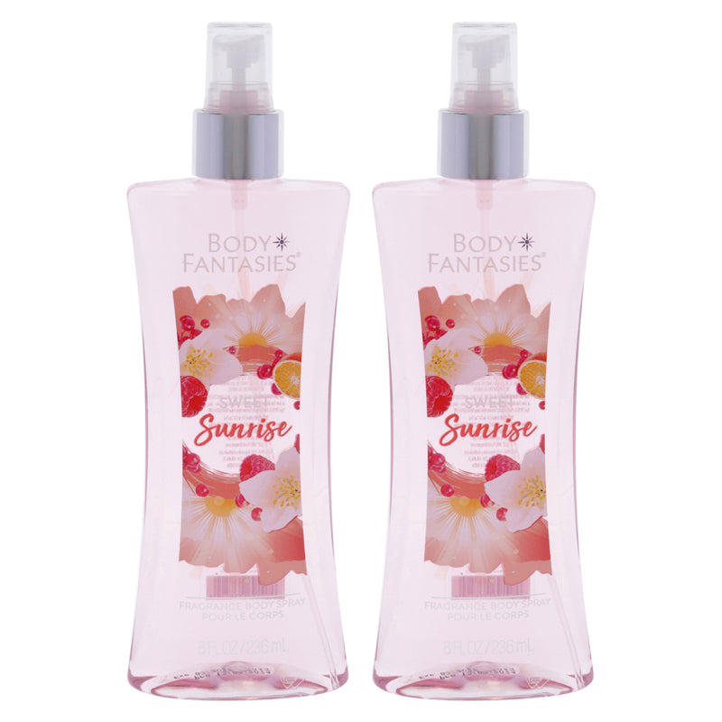Body Fantasies Sweet Sunrise Pack Of 2 Women's Body Spray
