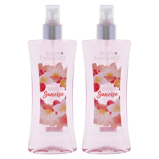 Body Fantasies Sweet Sunrise Pack Of 2 Women's Body Spray