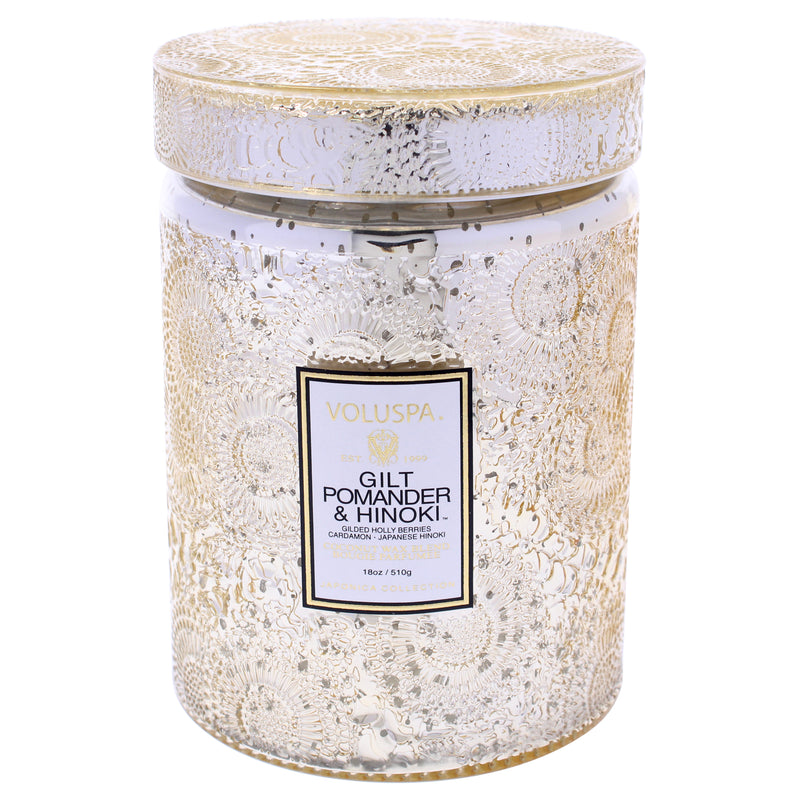 Voluspa Japonica Collection Large Gilt Pomander And Hinoki Reed Unisex Fragrance