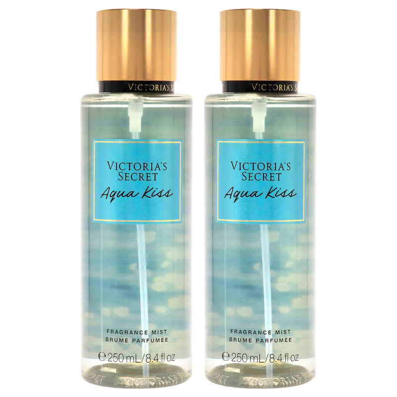 Victoria's Secret Aqua Kiss Pack Of 2 Women's Fragrance Mist