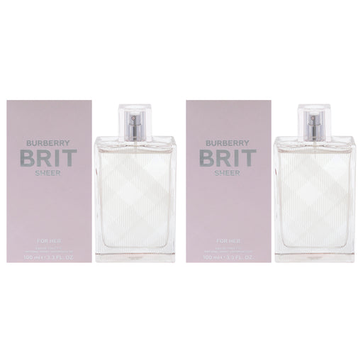 Burberry Brit Sheer Pack Of 2 Women's Eau De Toilette