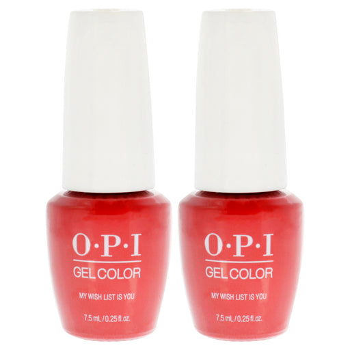 Opi Gelcolor Hpj10b My Wish List Is You Pack Of 2