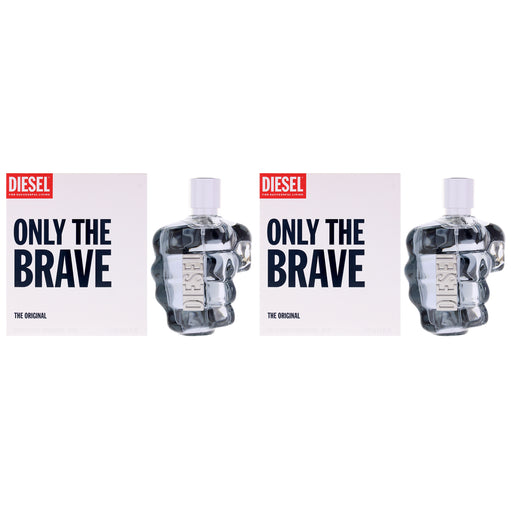 Diesel Only The Brave Pack Of 2 Men's Eau De Toilette