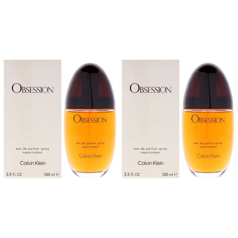 Calvin Klein Obsession Pack Of 2 Women's Eau De Parfum