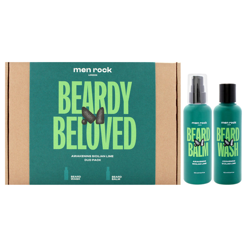 Men Rock Beardy Beloved Awakening Duo Sicilian Lime Men's Gift Set