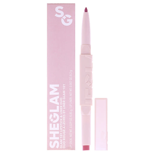 Sheglam Glam 101 Lipstick And Liner Duo Cherry Fudge