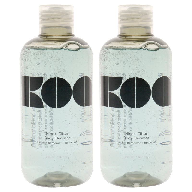 Koa Hinoki Citrus Body Cleanser Pack Of 2