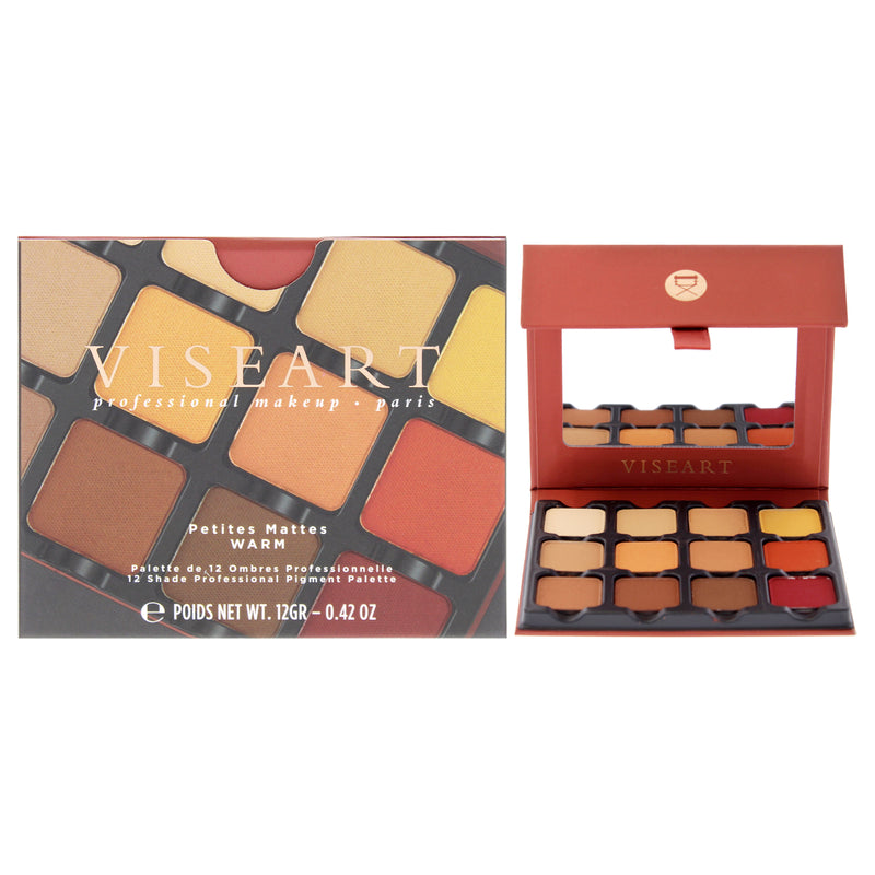 Viseart Paris Petites Mattes Eyeshadow Palette Warm