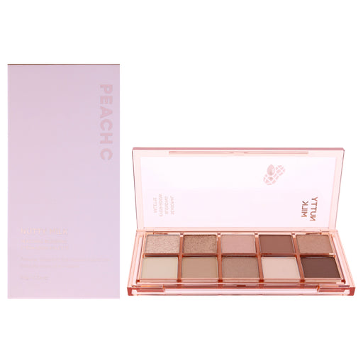 Peach C Seasonal Blending Eyeshadow Palette 05 Nutty Milk